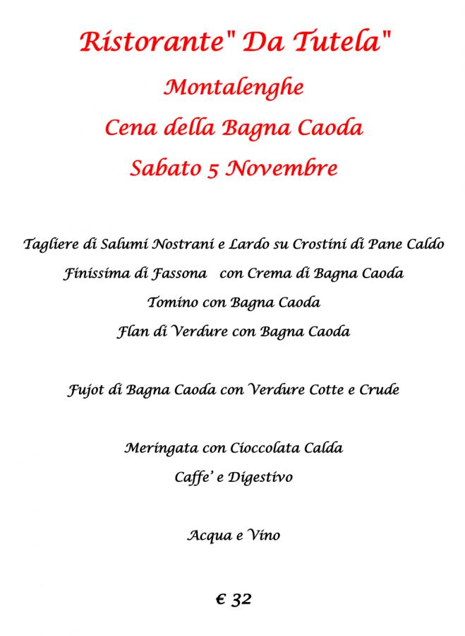 Cena della Bagna Cauda